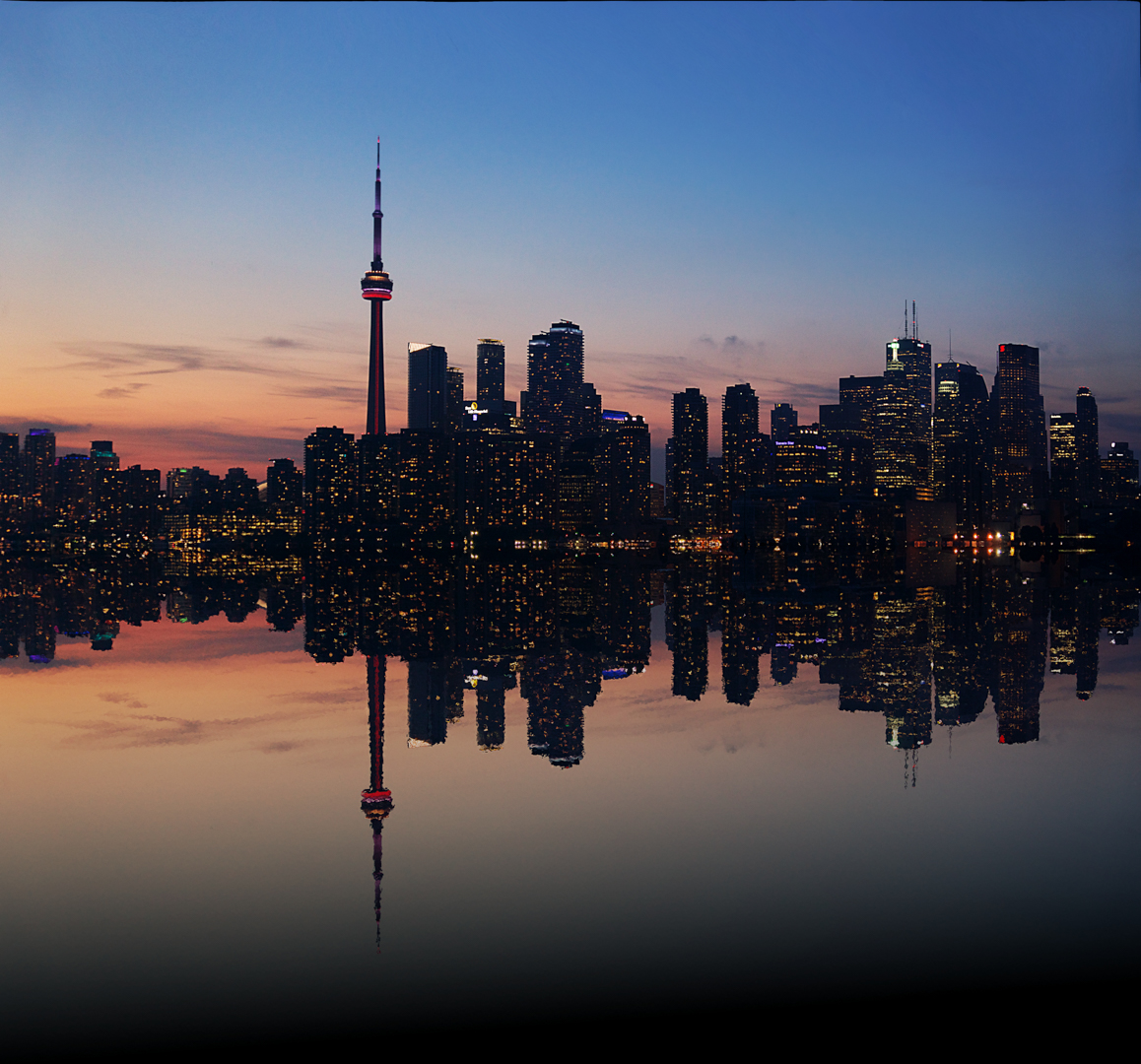 Toronto ville lumière par Onil Chamberland